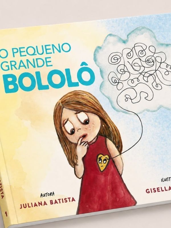 Capa do livro infantil O Pequeno Grande Bololô, de Juliana Batista